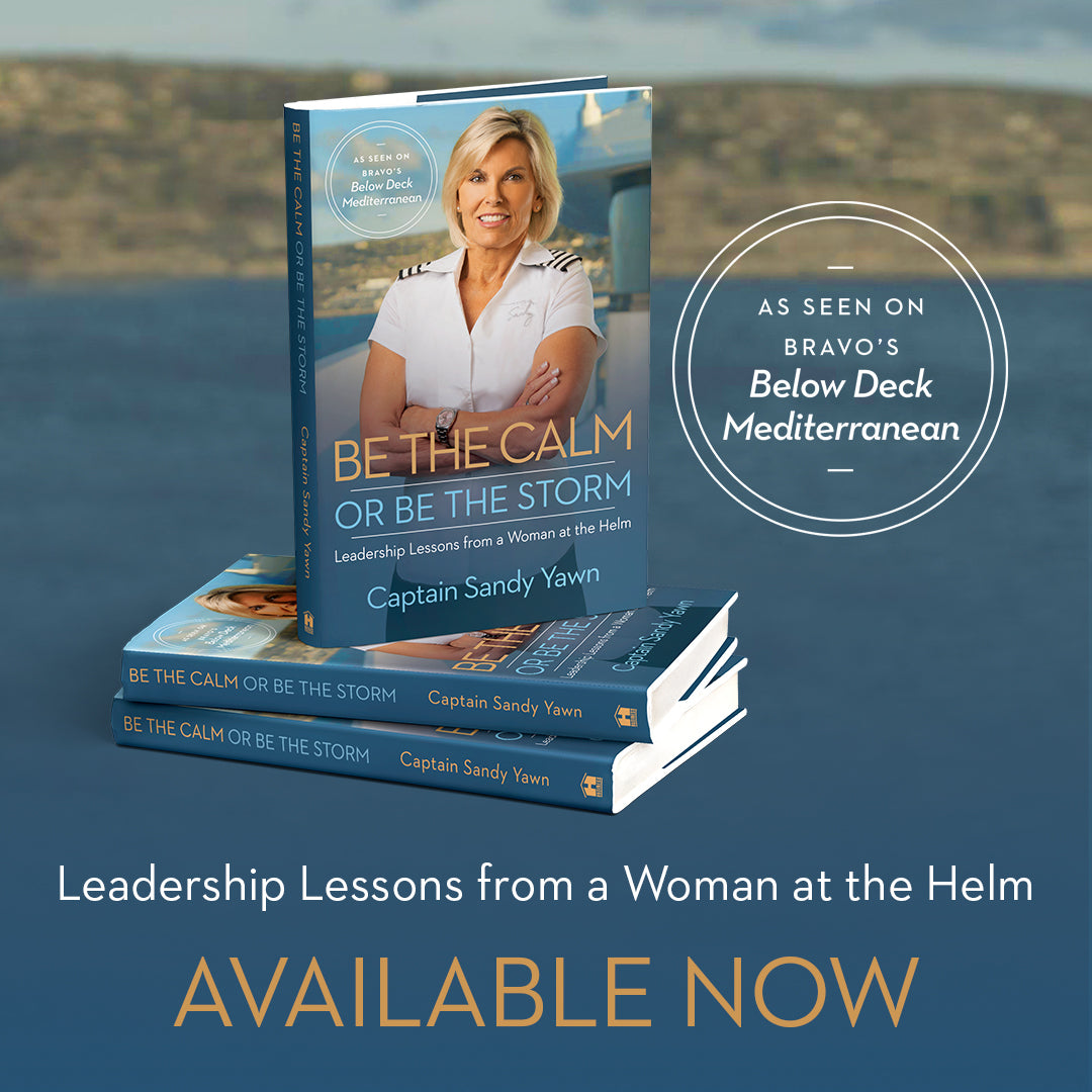 Signed Book: Be the Calm or Be the Storm: Leadership Lessons from a Woman at the Helm