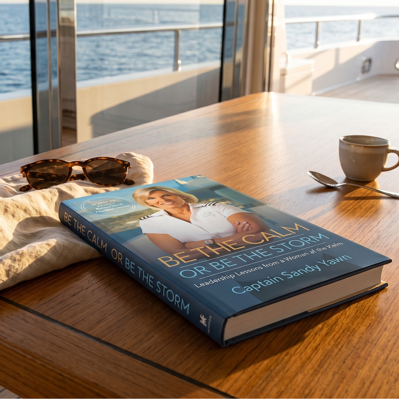 Signed Book: Be the Calm or Be the Storm: Leadership Lessons from a Woman at the Helm